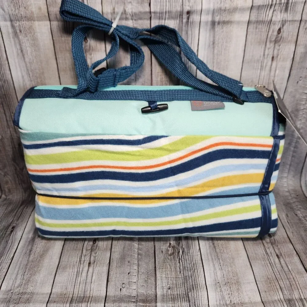 NWT Disney Mary Poppins Picnic Blanket Tote Outdoor Beach Mat Picnic Time